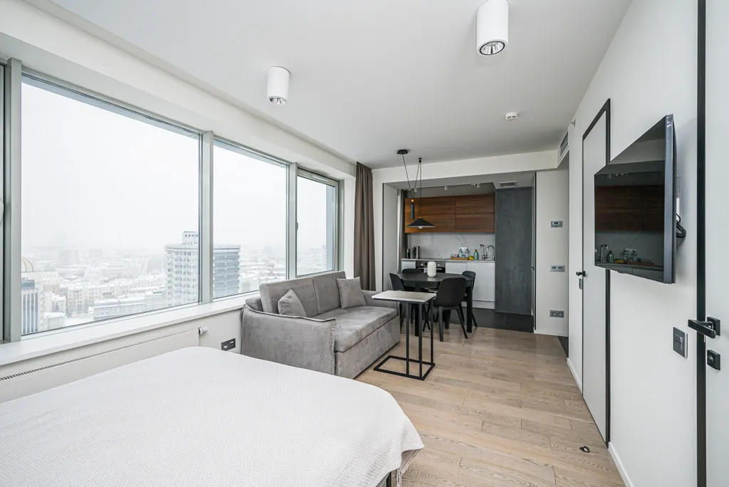 Квартира Видовые апартаменты студия — Москва