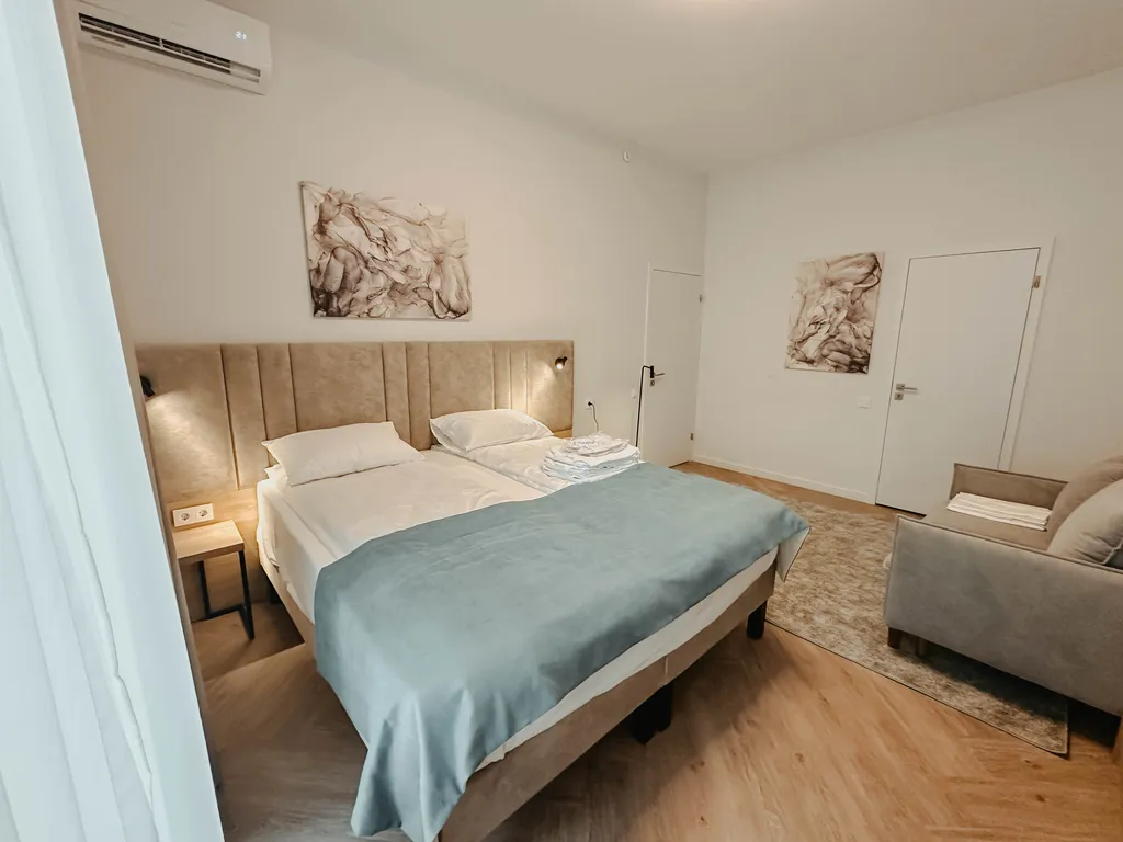 Квартира Комфортабельные апартаменты с подогреваемым бассейном — Анапа