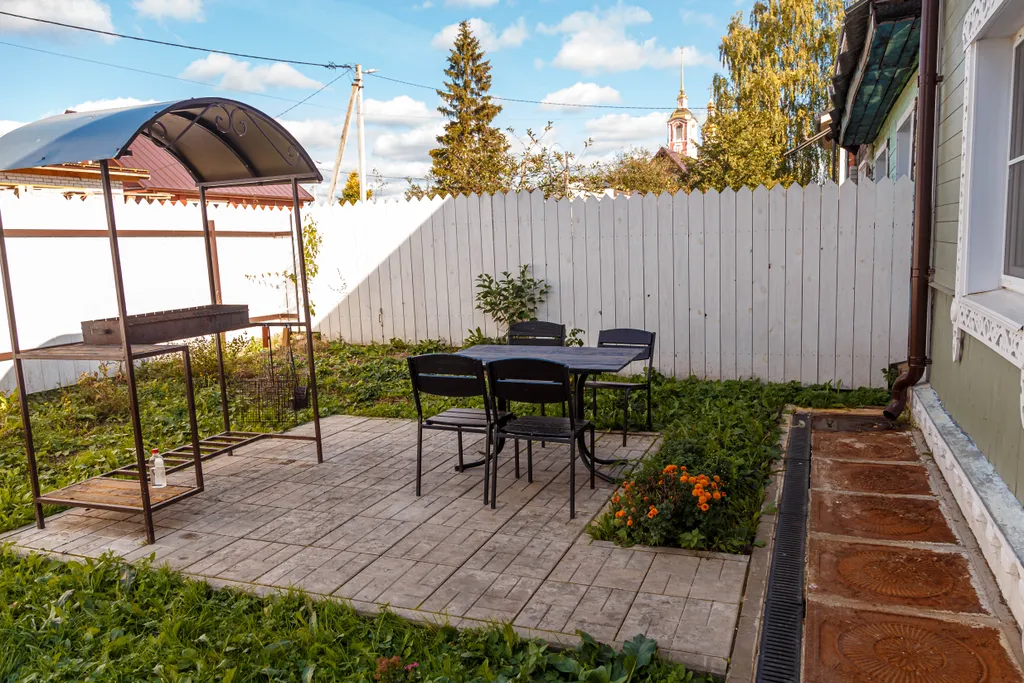 Зелёный дом-дача