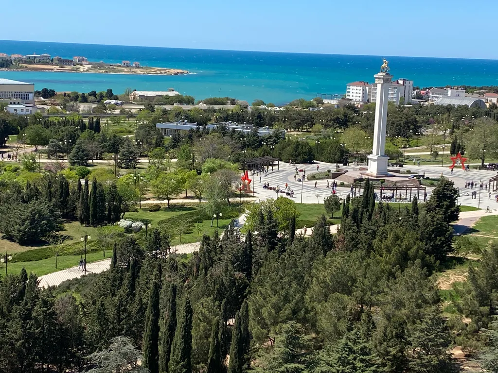 Квартира Квартира-студия с видом на море и парк — Севастополь