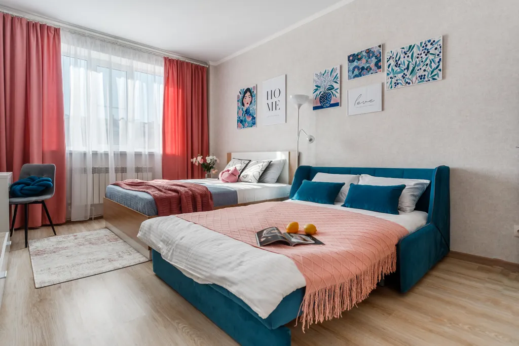 Светлая и уютная 1-комнатная квартира