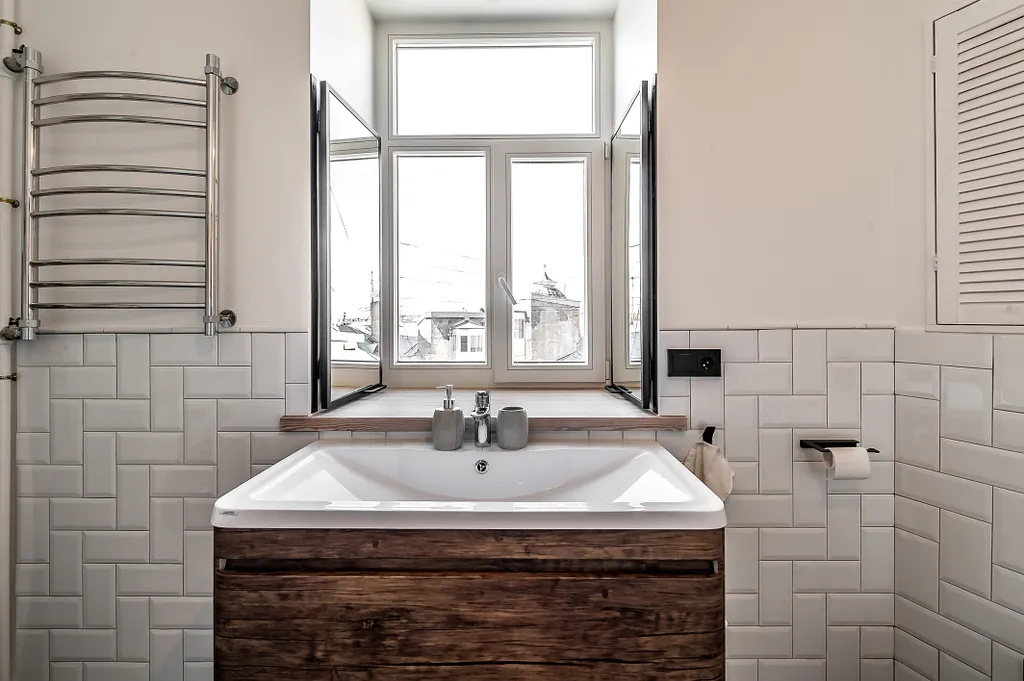 Квартира Квартира Элегантный Лофт с видом на крыши — Санкт-Петербург
