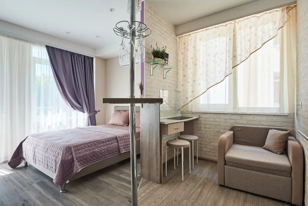 Квартира Квартира Фиолетовый рассвет — Сириус