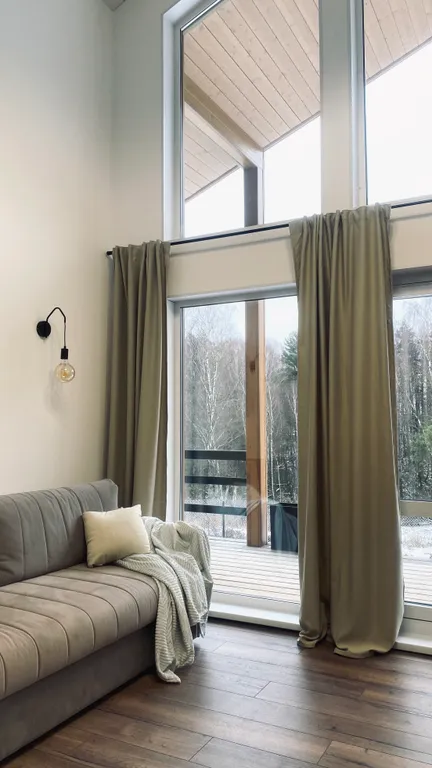 Тишина и релакс в новом уютном доме у леса