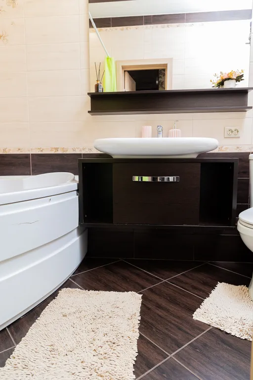 Уютные апартаменты с огромной ванной