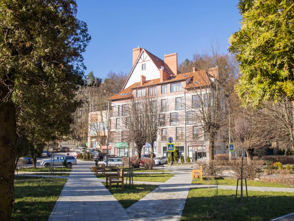 Квартира Квартира Двухкомнатный апартамент с видом на озеро Тихое — Светлогорск