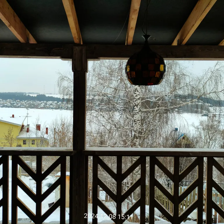 Деревенский домик с прекрасным видом