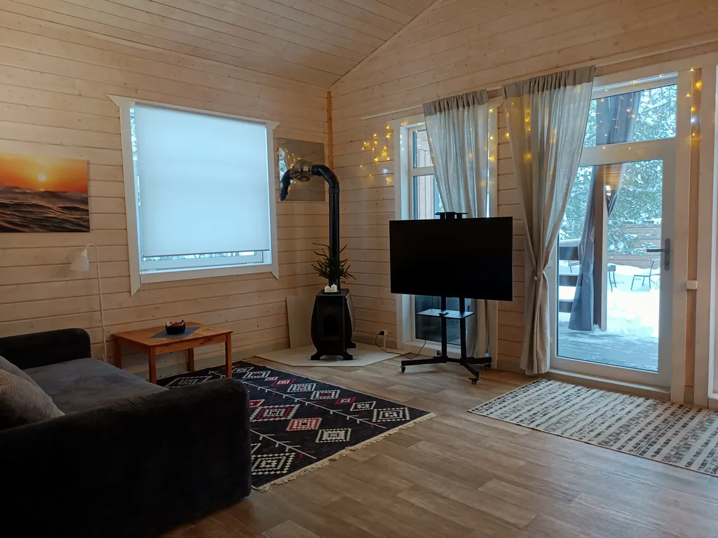 Уютный барнхаус с видом на лес