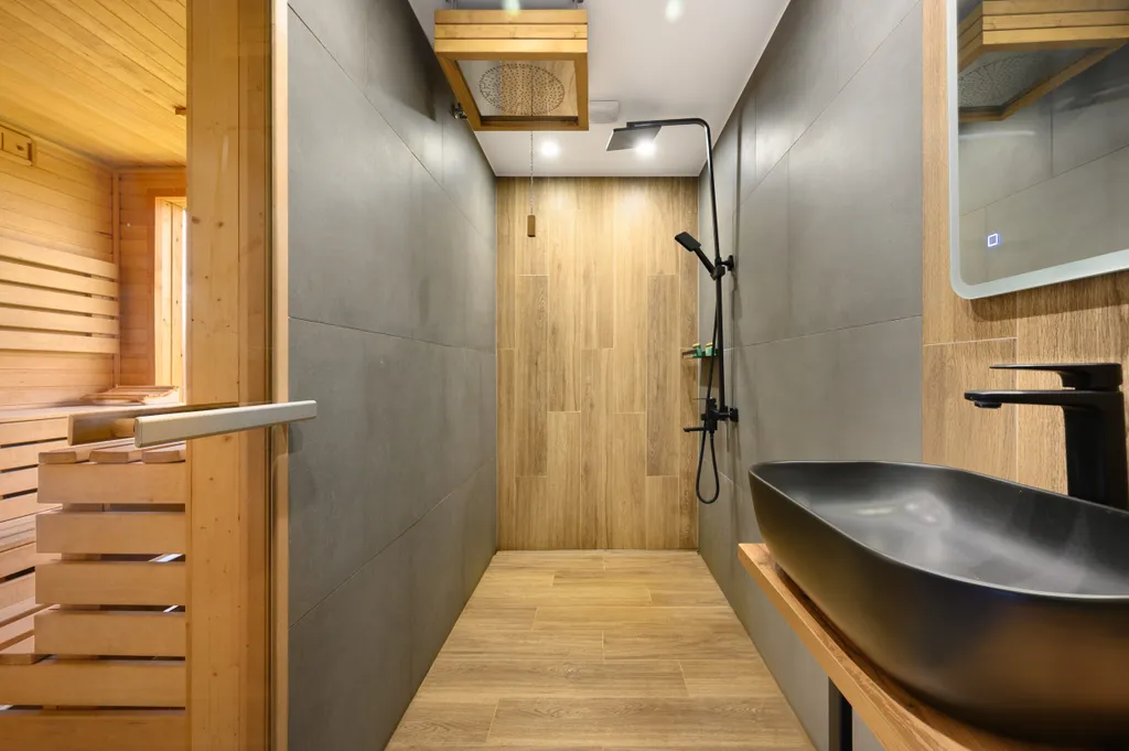 Коттедж с баней и уличным чаном