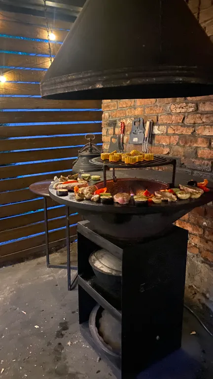 Домик Рокс с баней, банным чаном и чашей для купания