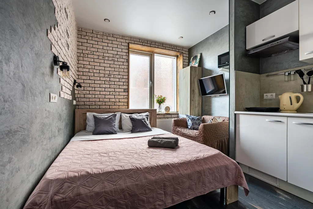 Квартира Квартира MaxRealty24 Студия рядом с метро Нижегородская — Москва