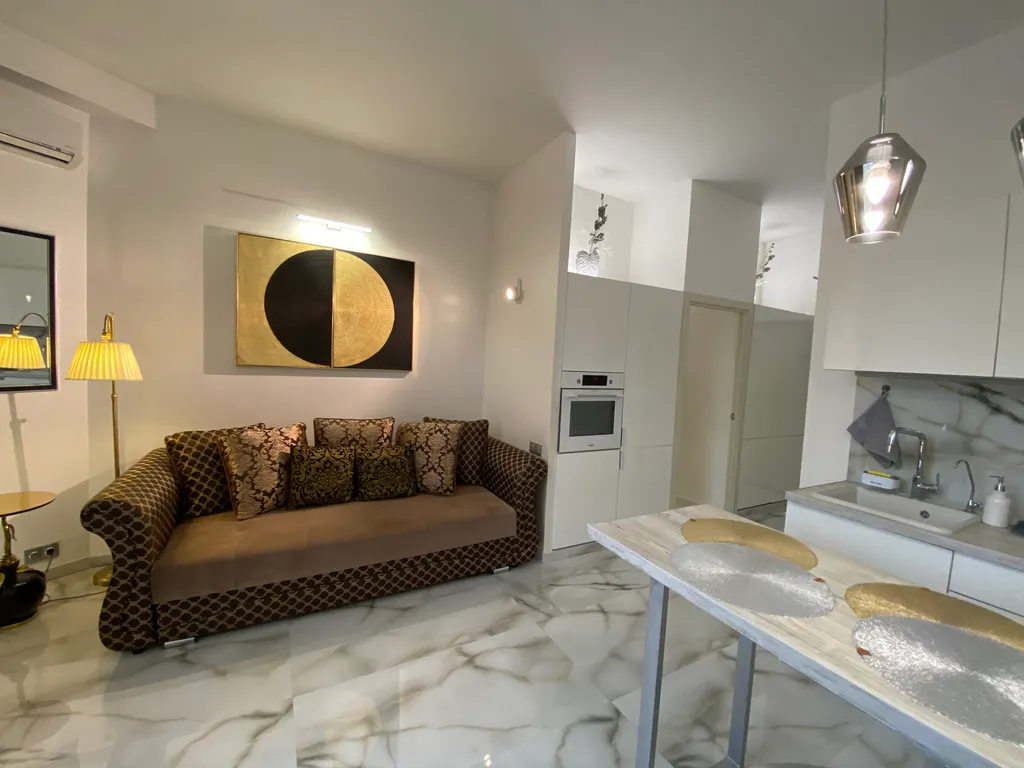 2-х комнатные апартаменты в современном стиле с камином