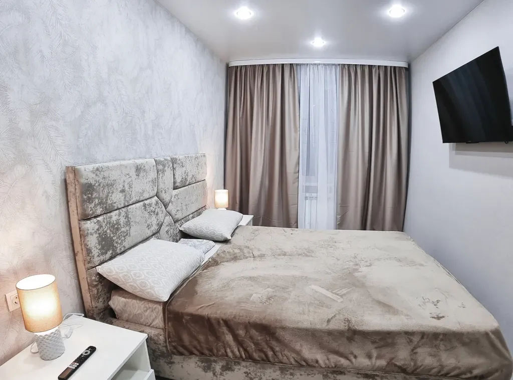 Двухкомнатная квартира с двумя кроватями