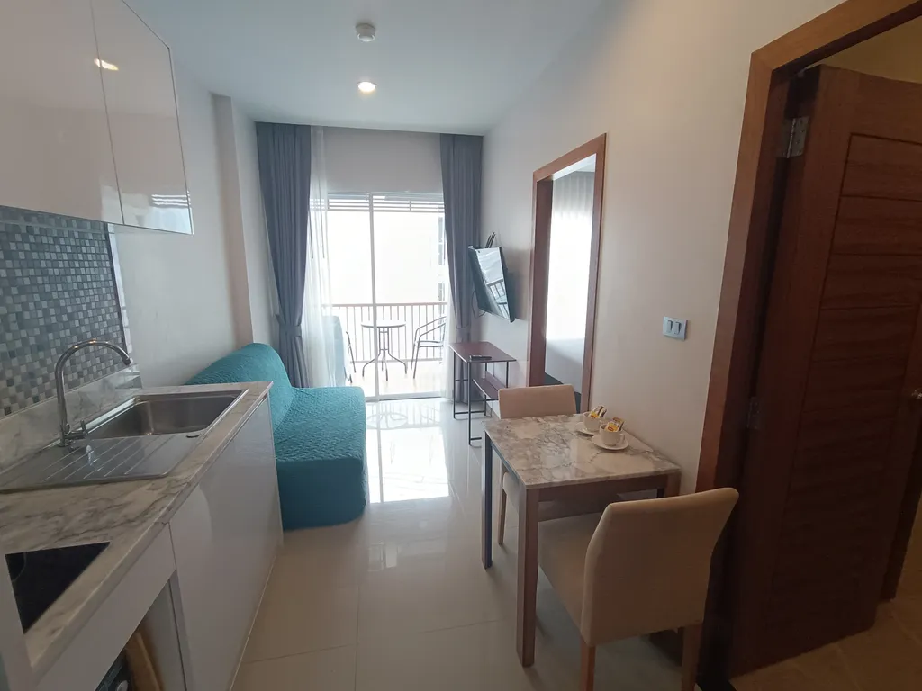 1-к квартира с бассейном у пляжа Карон A4 — аренда посуточно в Пхукет