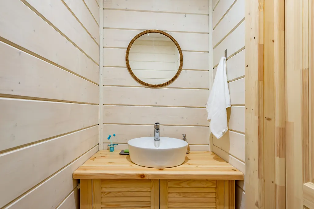 Загородный домик в сосновом лесу