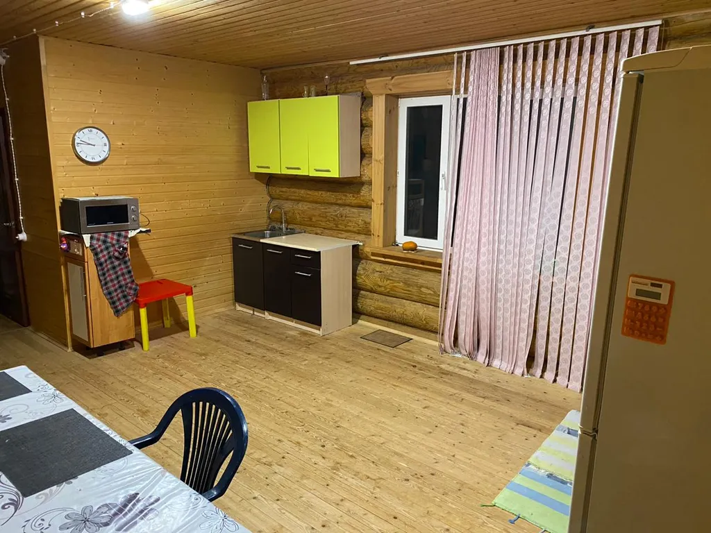 Зимний дом из бревна