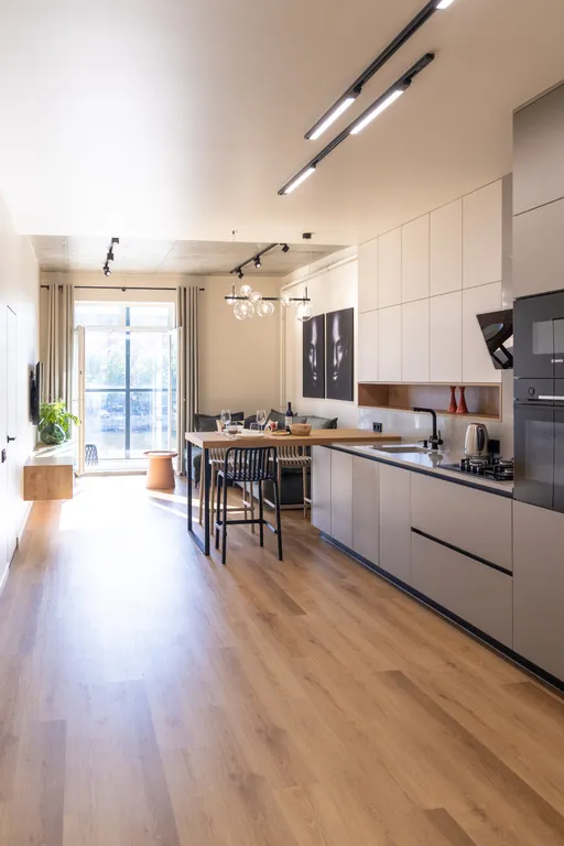 Апартамент с видом на реку в ЖК Рыбная деревня