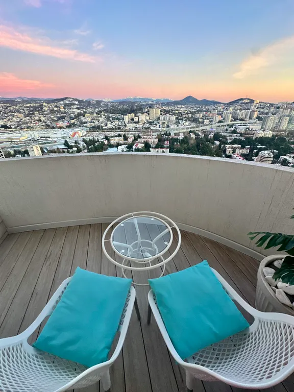 Квартира Квартира Студия в центре с террасой Сияние Сочи — Сочи