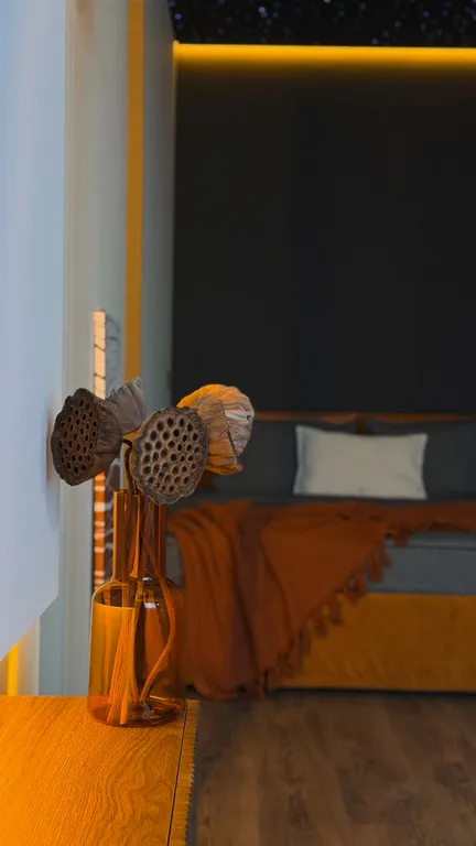 Квартира студия с дизайнерским ремонтом