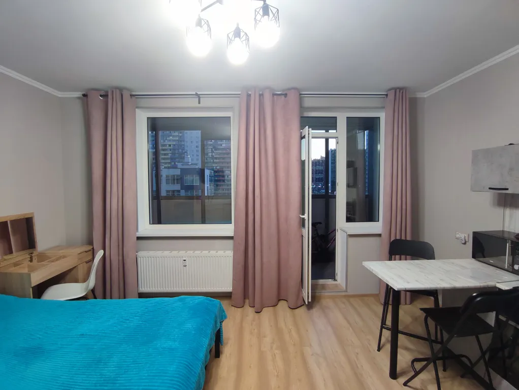 Квартира Квартира Уютная студия — Мурино