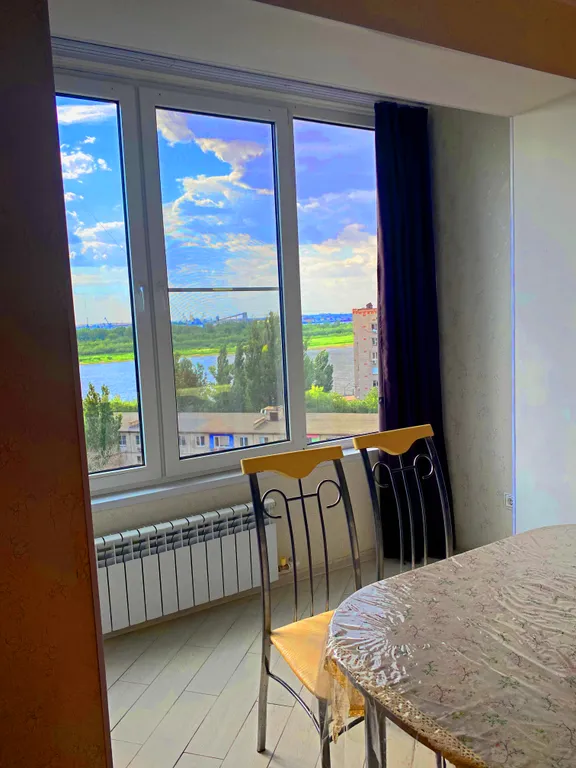 Потрясная квартира с панорамными окнами с видом на Волгу