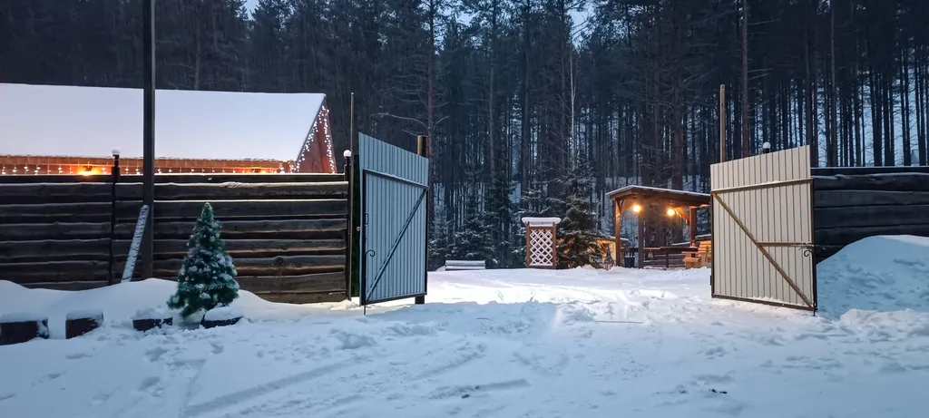 Уютный гостевой дом в лесном просторе