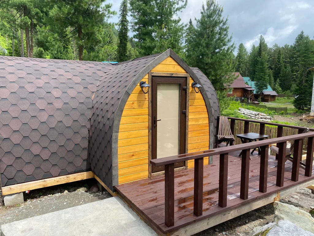 Уютный трехместный дом