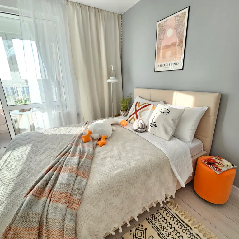 Квартира с видом на березовую рощу