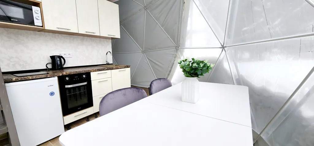 Уютный купольный дом 1