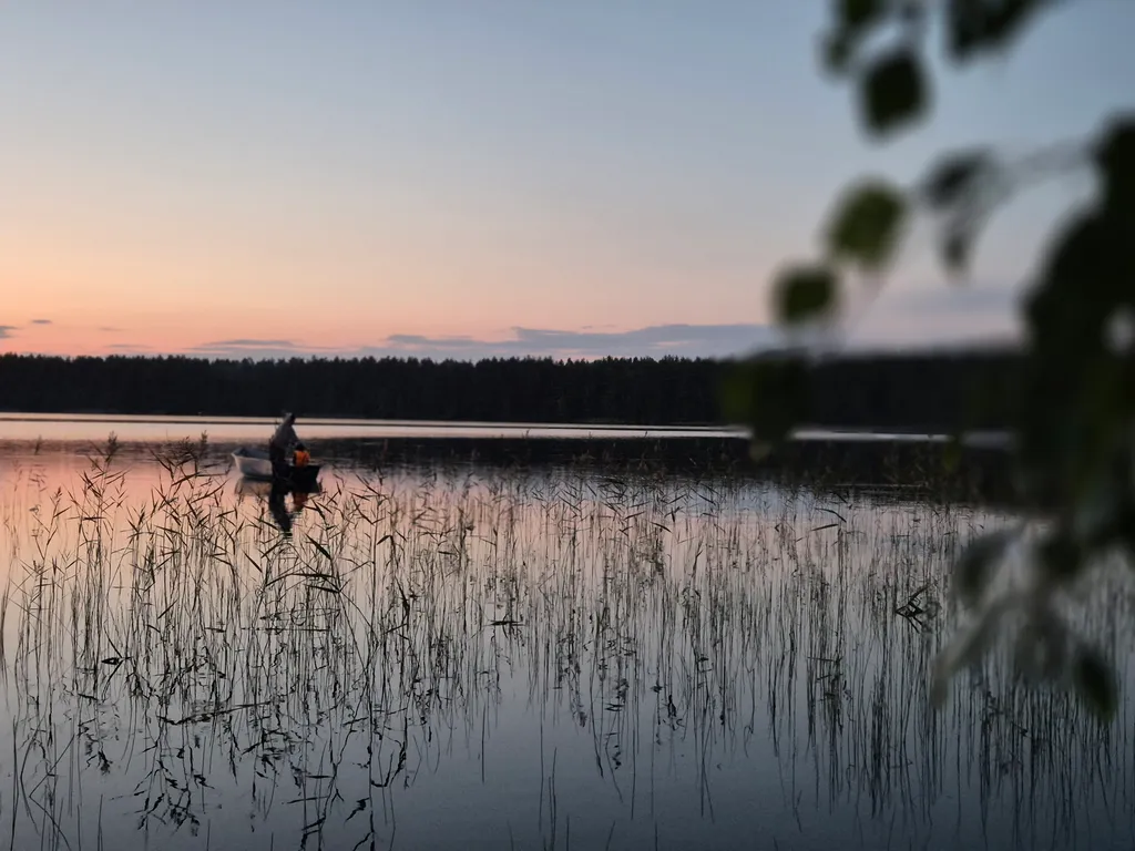Коттедж Уютнейший дом с роскошным видом на озеро и пляжем.Карелия совсем рядом — Ларионово