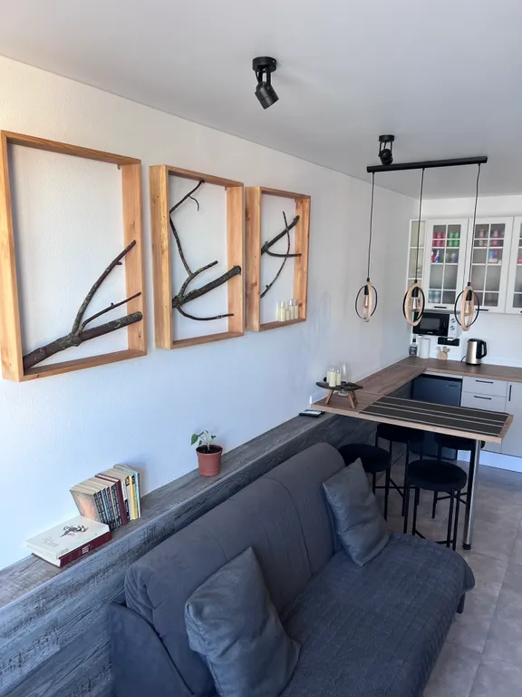 Нежная квартира с видом на город