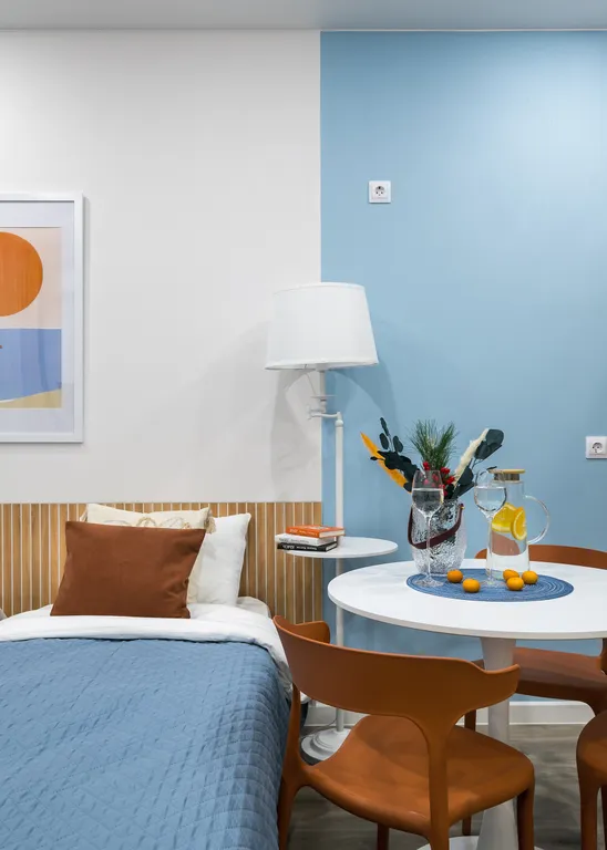 Квартира Квартира Teplo apartments студия на Среднерогатской — Санкт-Петербург