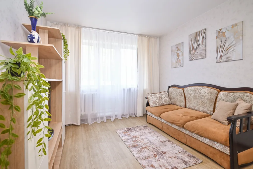 Уютная однокомнатная квартира на четырёх человек
