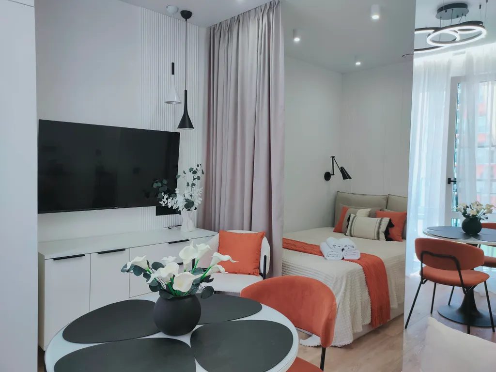 Красивая квартира в 25 мин пешком от моря и в 50 мин от Красной поляны