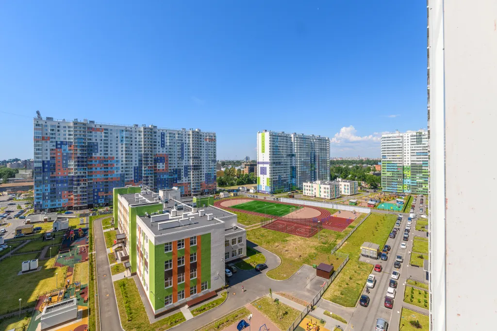 Квартира Квартира Sutki Rent с видом на Охту — Санкт-Петербург
