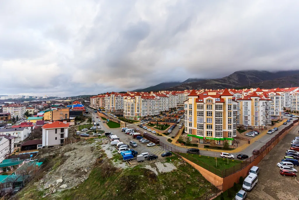 Квартира Квартира Премиальная кваpтиpa c видом на морe и гоpы, жк aльбaтpос — Геленджик