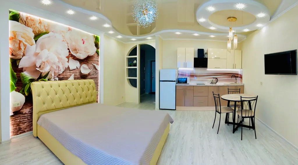 Чистая уютная квартира с дизайнерским ремонтом рядом с ТЦ Кристалл