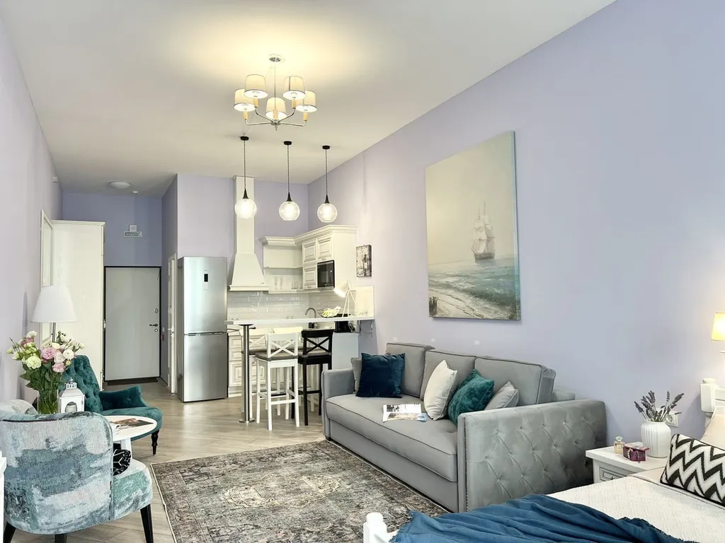 Уютная студия с шикарным видом на море