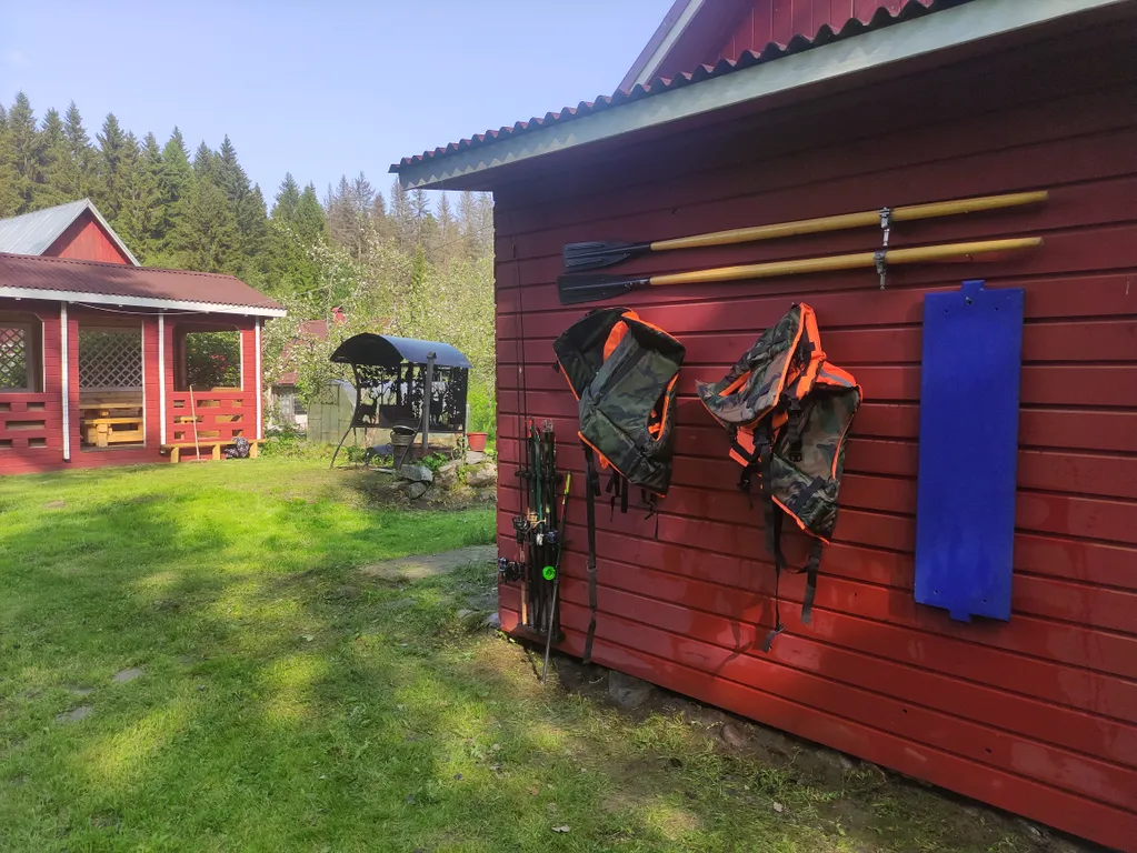 Дом мангал рыбалка лодка