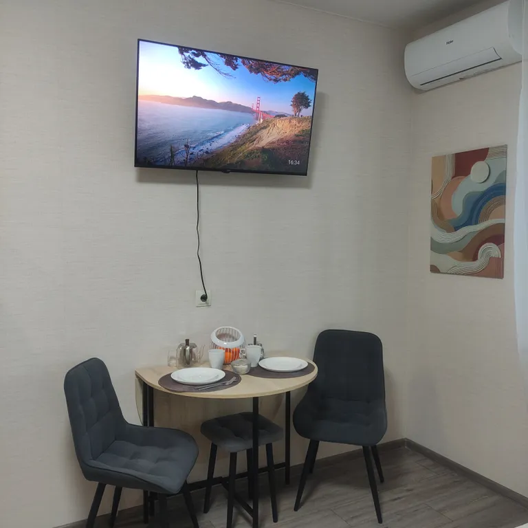 Шикарная студия с панорамным видом