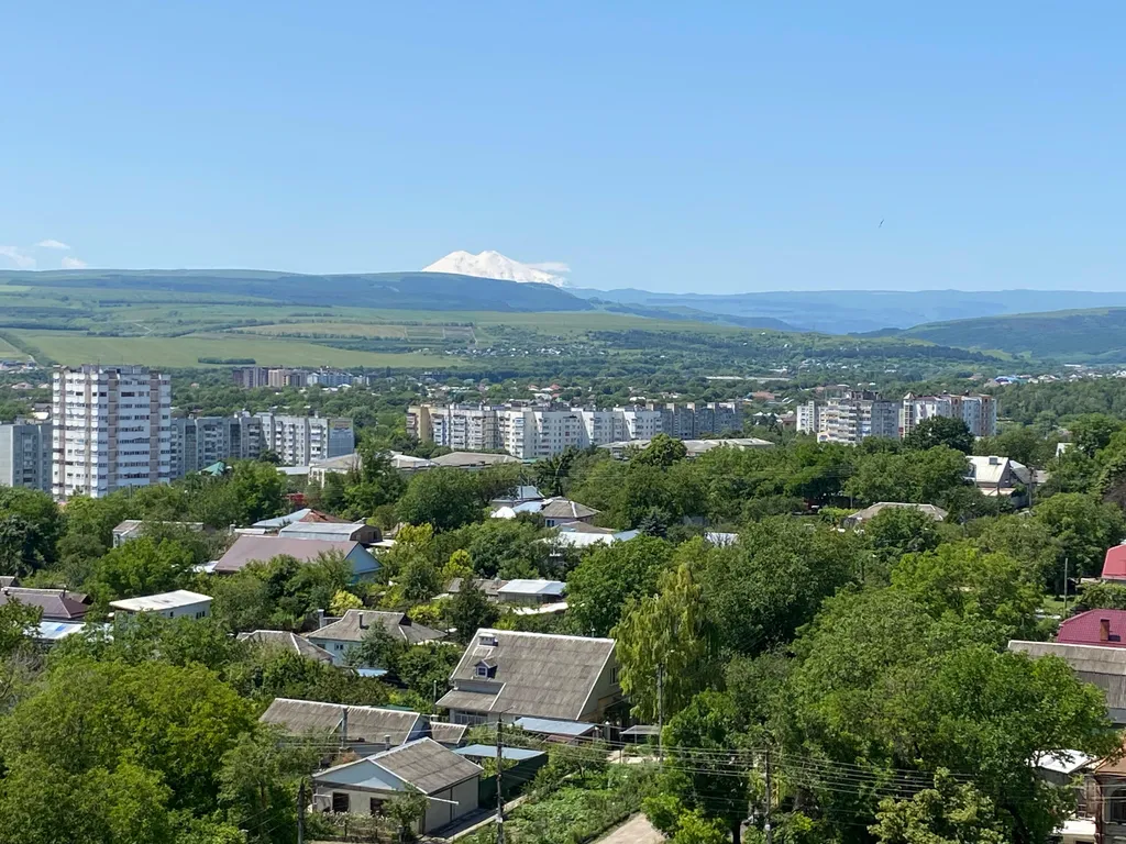 Двушка с панорамой с видом на Эльбрус
