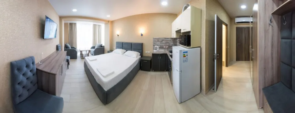 Квартира Апартаменты с видом на бассейн и море — Анапа