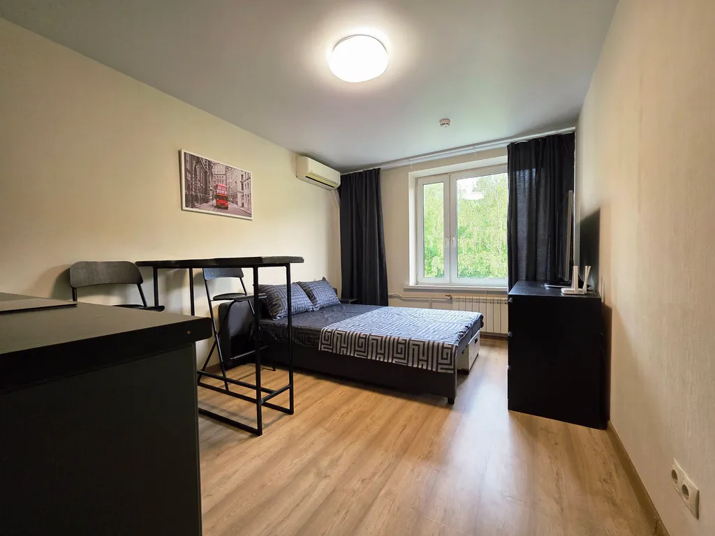 Квартира Квартира Уютная студия с видом на парк Лосиный остров — Москва