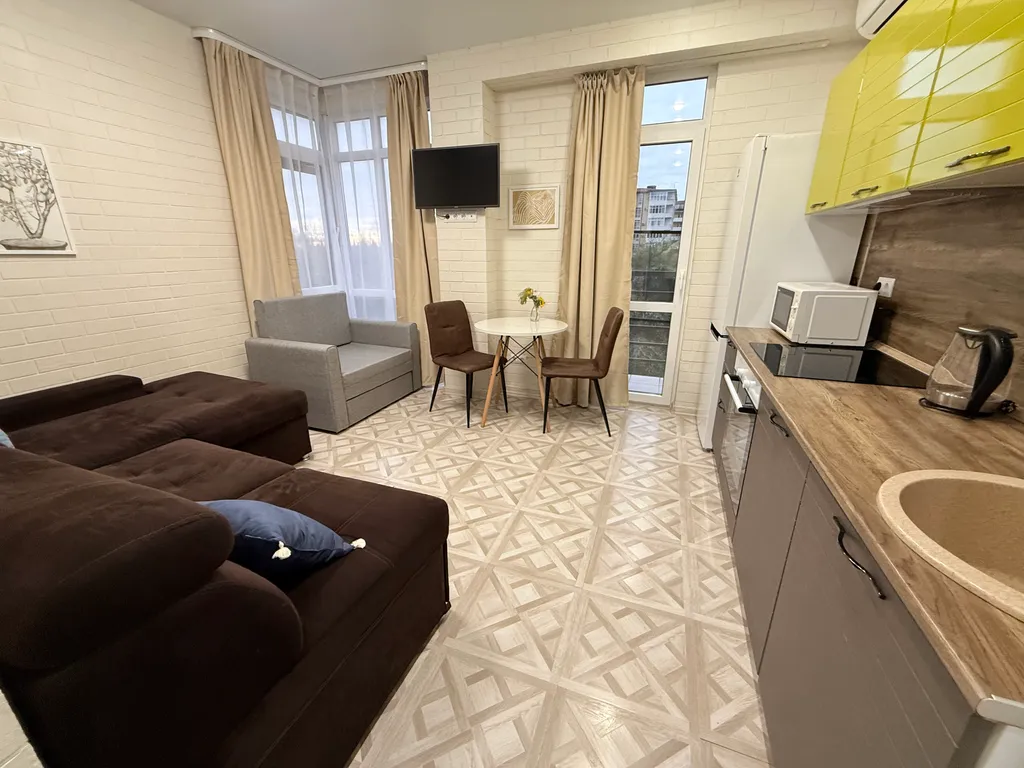 Квартира-студия в ЖК Сорренто Парк — аренда посуточно в Сириус