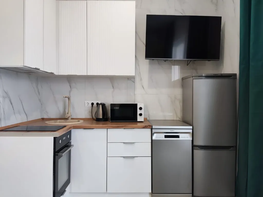 Квартира Квартира Студия с посудомоечной машиной и духовкой — Адлер