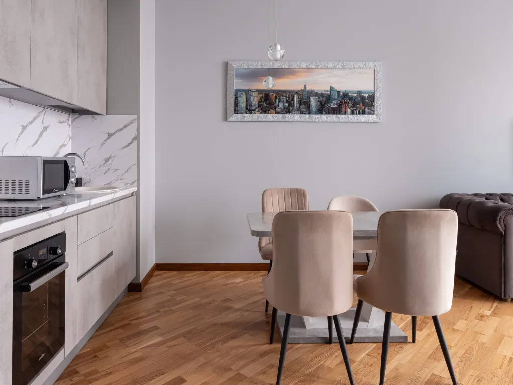 Neva Sky Панорамный вид на небоскребы и город