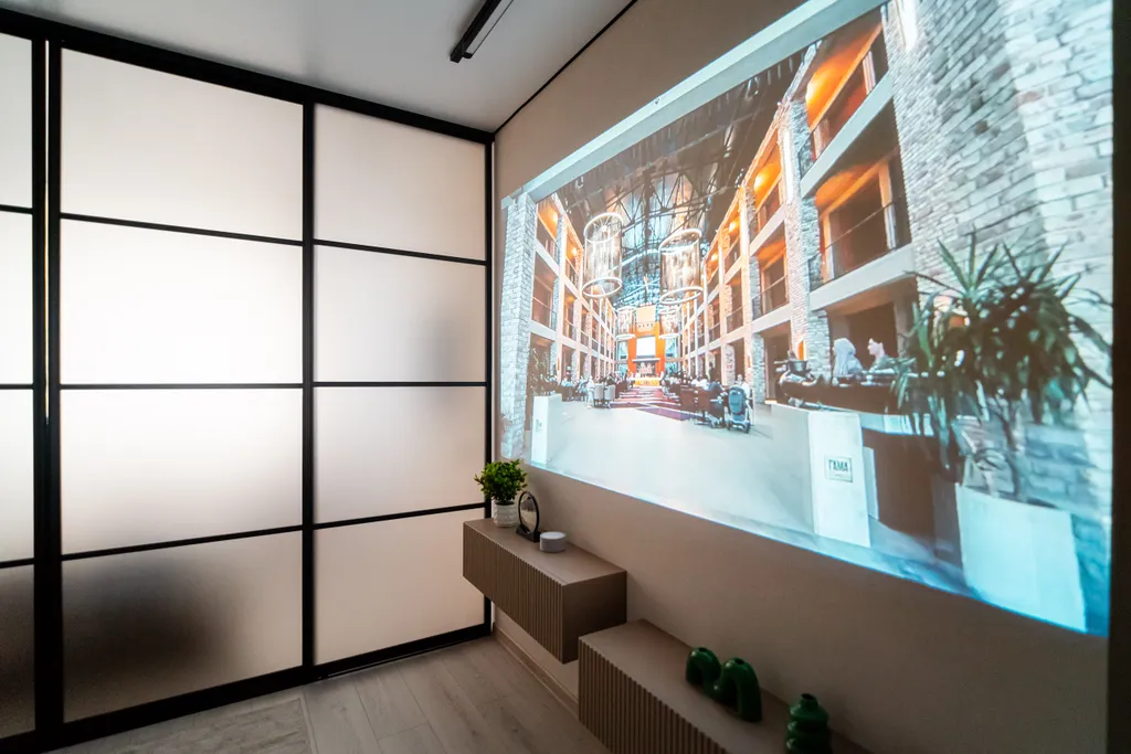 Дизайнерская квартира с кинотеатром