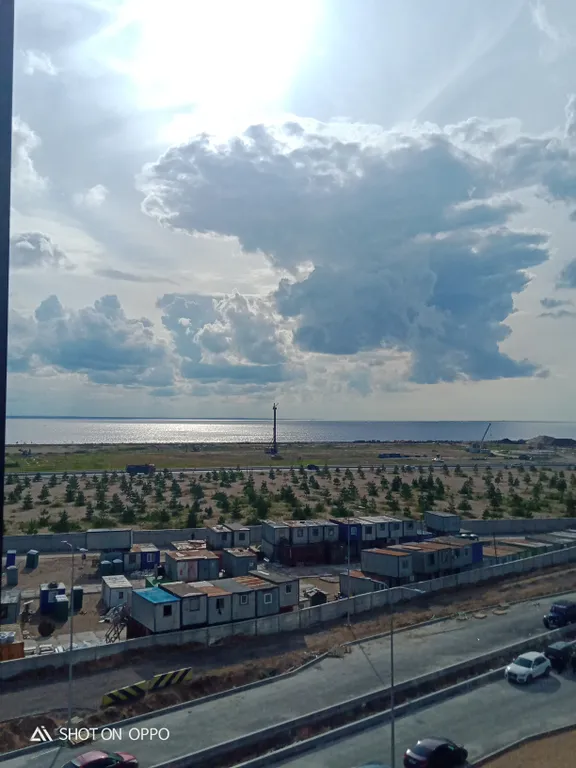 Квартира Квартира Студия бриз в новом ЖК на берегу залива — Санкт-Петербург