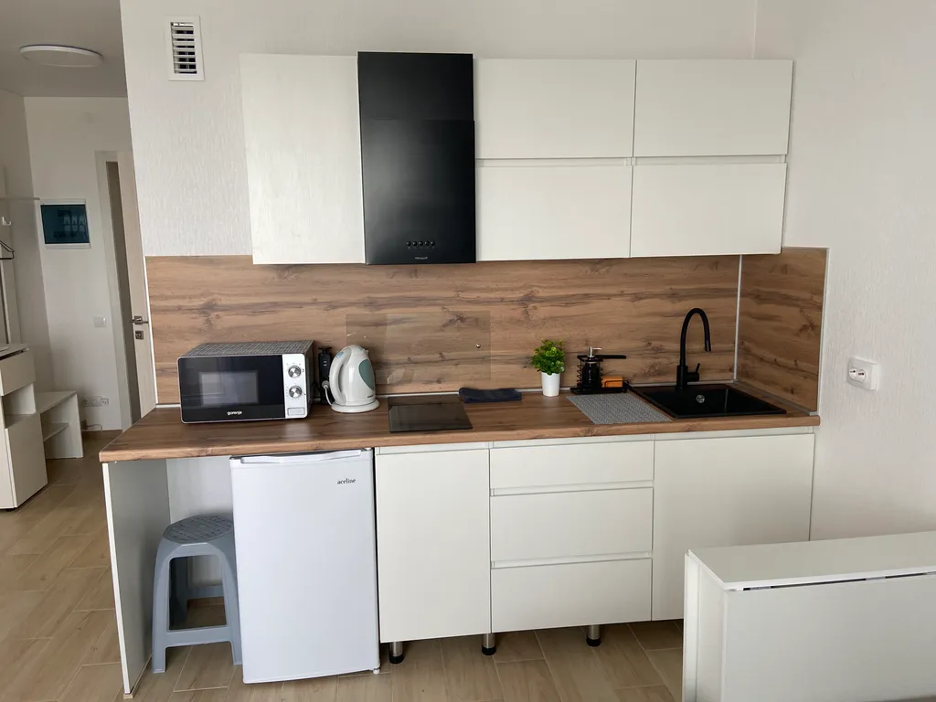 Дизайнерская студия в новостройке