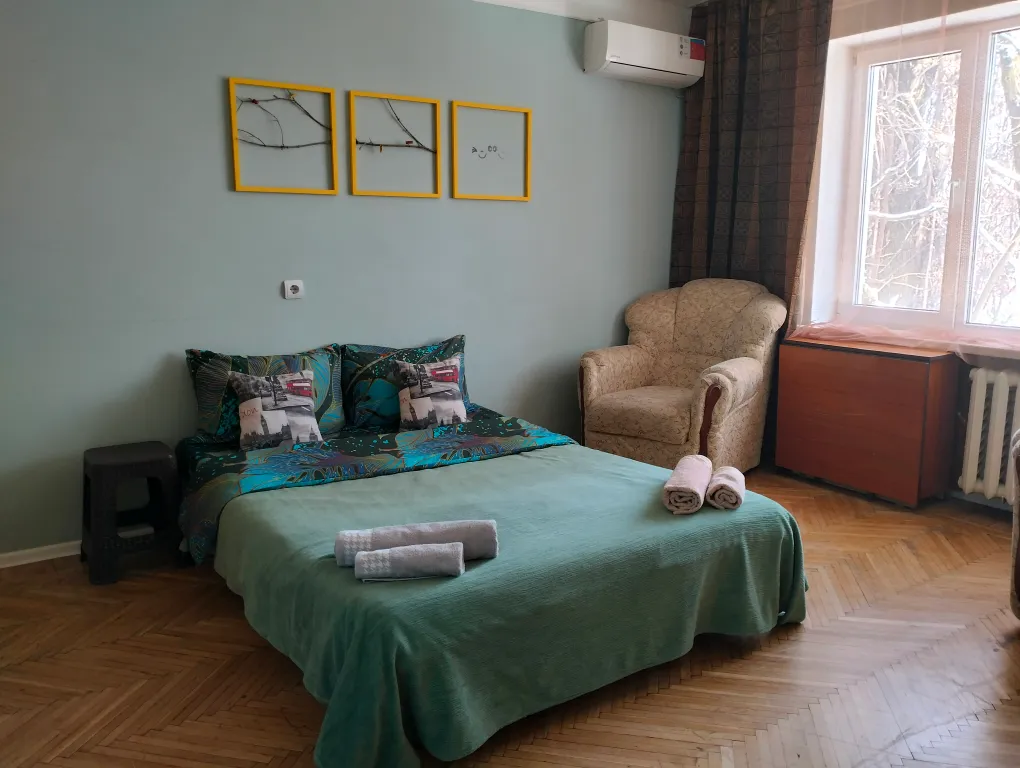 Уютная 1-комнатная квартира для 4 гостей